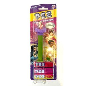 Vintage Disney Fairies Pez Dispenser With Iridessa Design & Candy Packs